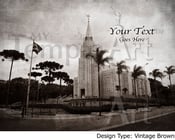 Image of Curitiba Brazil LDS Mormon Temple Art Sale 001 - Personalized LDS Temple Art