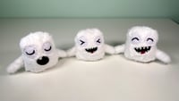 Image 1 of Weighted Minky Cute Ghosts