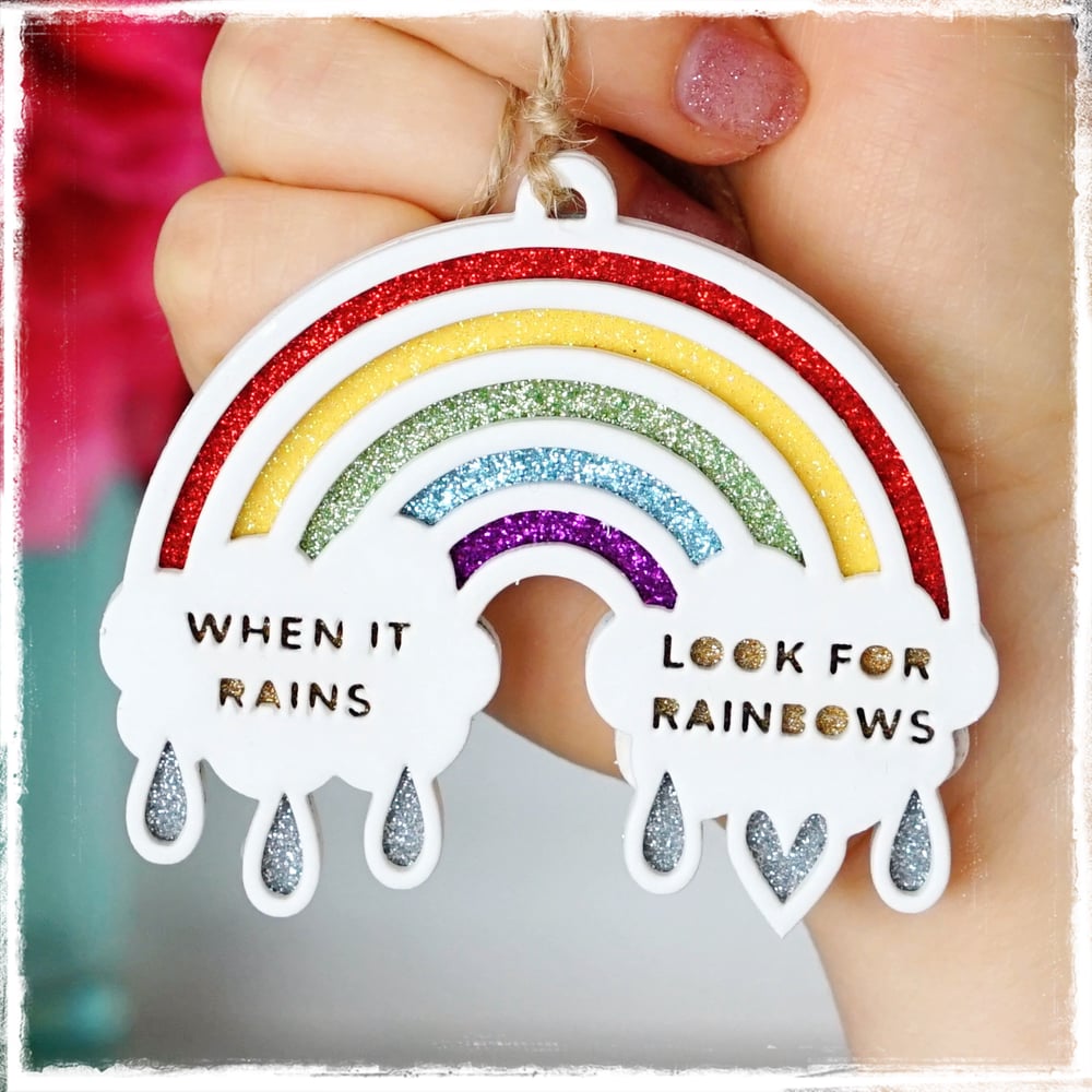 Image of When It Rains - Bright Rainbow