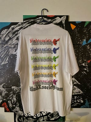 BTS 'Rainbow' White T-shirt