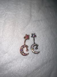 Moon Belly Ring