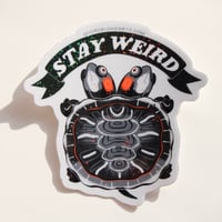 Image 3 of Stay Weird 3” Holo Sticker