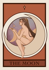 the moon print