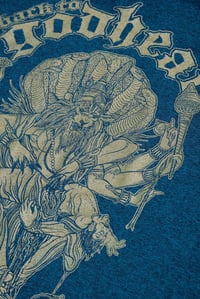 Image 3 of BACK TO GODHEAD x DHARMA108 /Shirt (Petrol/Gold)