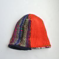 Image 2 of Reworked Reversible Beanie Coogi x Scarlet Cotton