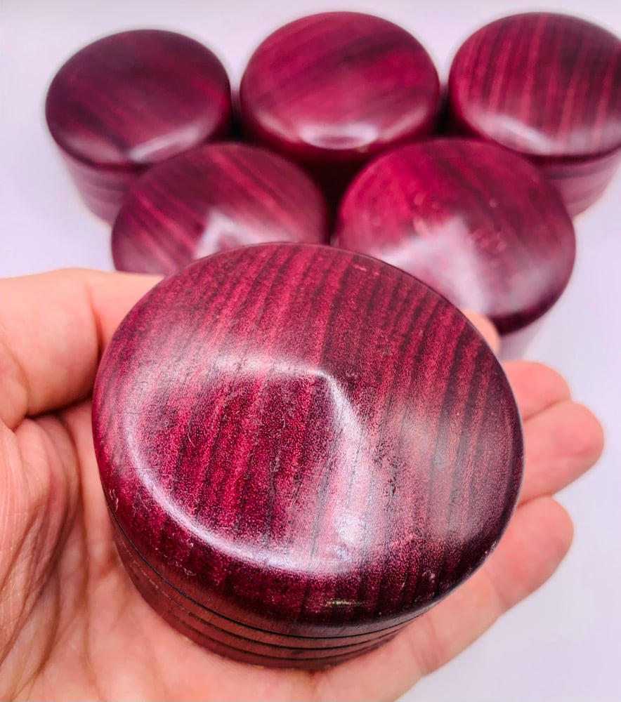 Image of Oboe and Bassoon Large 2.5” Cutting Blocks- Purple Heart