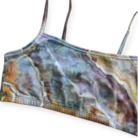 Image 4 of M (36) Bralette in Earthy Geode Ice Dye