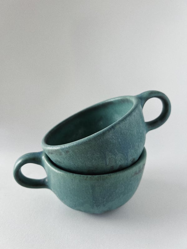 Image of Matte green cup