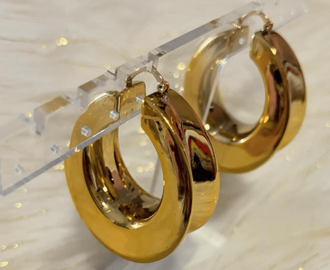 Image of Nola Gold Hoops