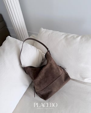 26 Hobo Coffee Suede Bag
