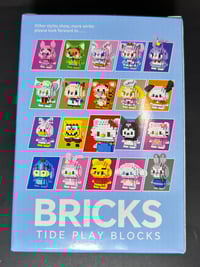Image 2 of Kitty Bricks Block Set Blue.