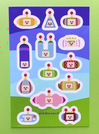 Image 3 of Katamari Cousins Sticker Sheet Set