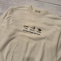 Image 2 of Vintage Hand Tied Flies Sweater - LT