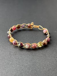 Image 3 of Vibrant Rainbow Tourmaline Bracelet