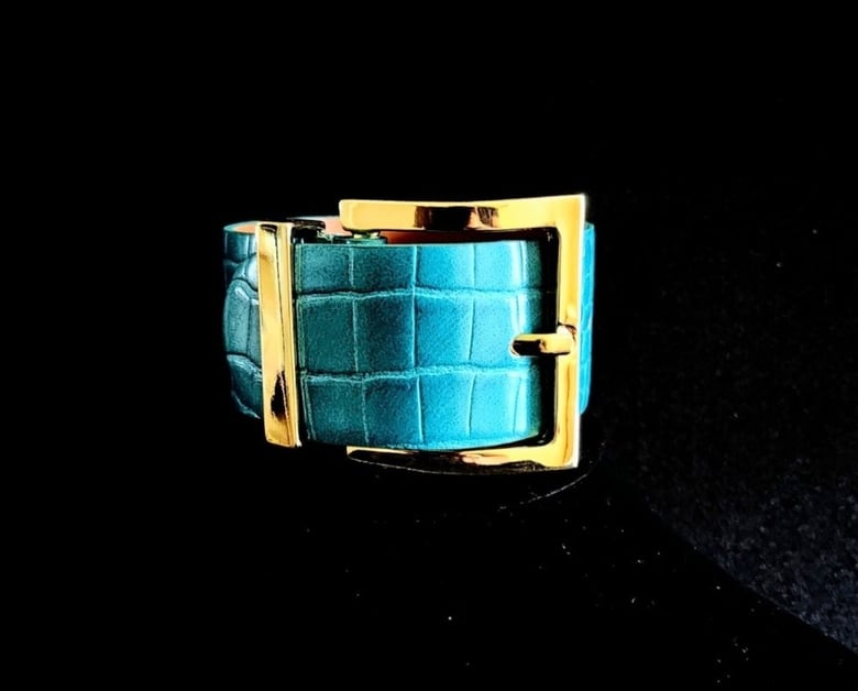 Image of Blue Green Adjustable Bracelet 