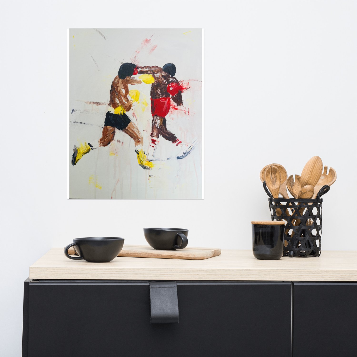 Image of Rocky vs Apollo 16” x 20” print