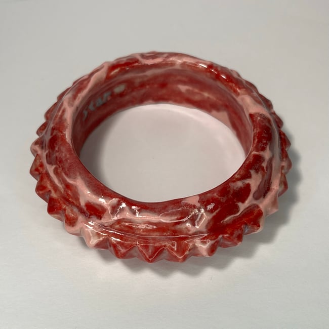 Studded Meat Bracelet B - 6.75 in Inner Circumference