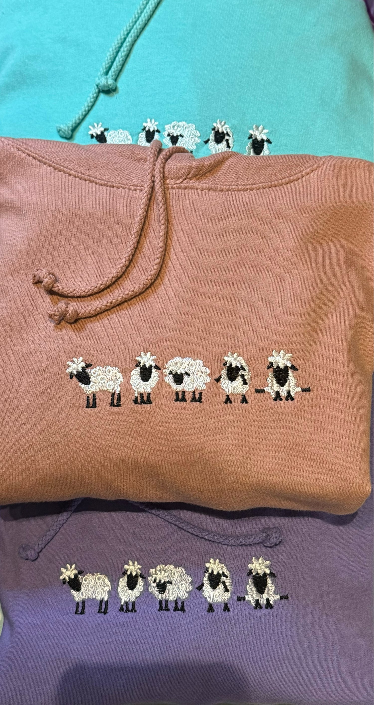 Image of Woolly baa sheep hoody 