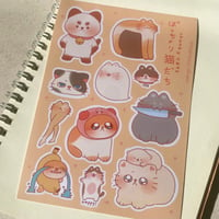 Image 2 of Chonky Cats v8 Sticker Sheets
