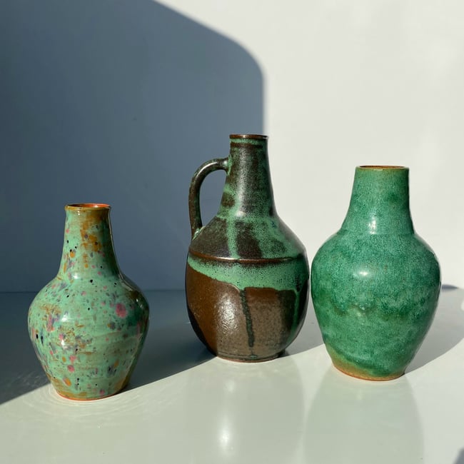 Confetti Vessel Cobalt & Kin