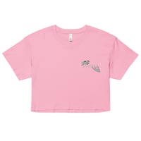Image 3 of FRESH FROM THE GRAVE CROP TEE - LUSCIOUS