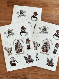 Coffee Bound Sticker Sheets