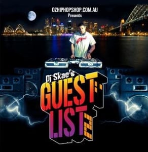 Image of DJ Skae's Guestlist 2 - CD/DVD (21 Song CD and 14 video clip DVD!!!!) ALMOST SOLD OUT, BE QUICK!!!!