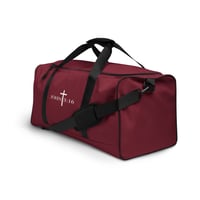 Image 4 of John 3:16 Duffle Bag Maroon