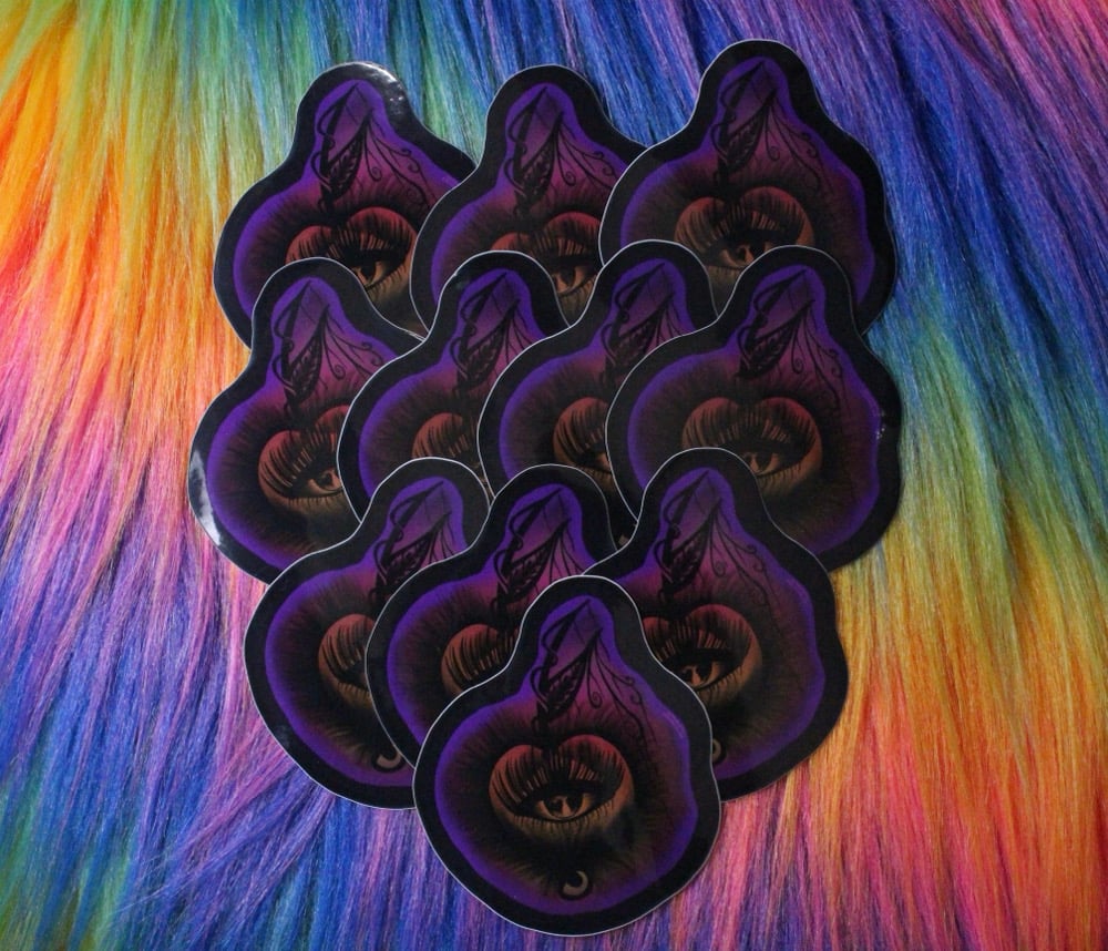 Image of Apple of My Eye Sticker ✨🖤