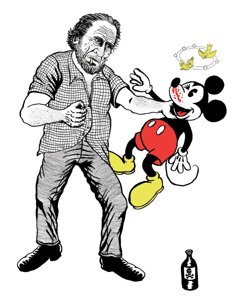 Image of Bukowski vs the Three Fingered Bastard