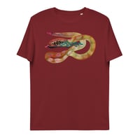 Image 4 of Sassy Serpent Unisex organic cotton t-shirt