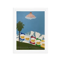 Image 1 of Wind Horse & Potato ChipsFramed poster