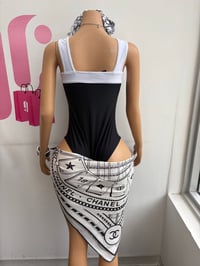 Image 2 of CC Blk/White  Swim 