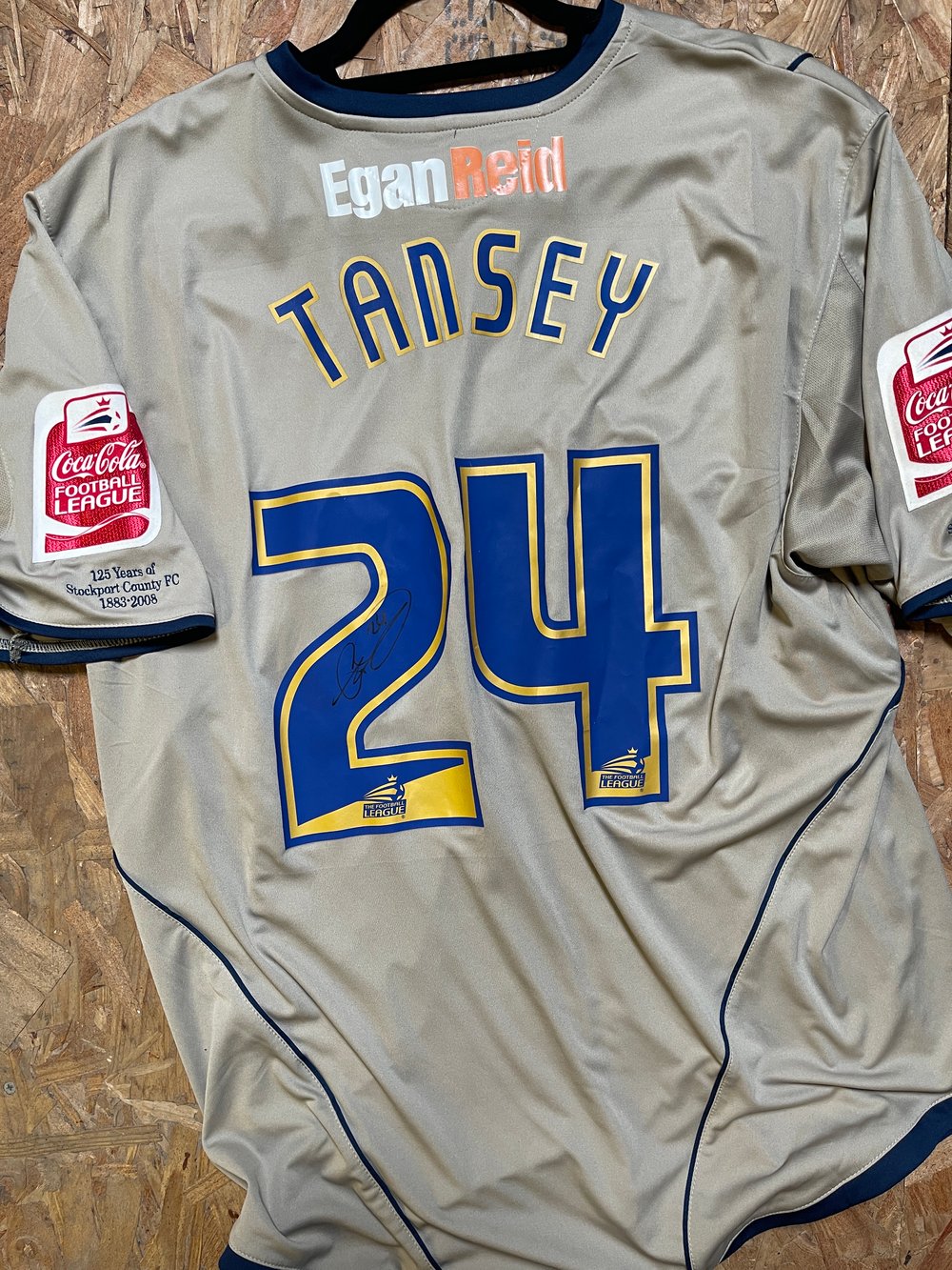 Match Issue 2008/09 Diadora Third Shirt Tansey