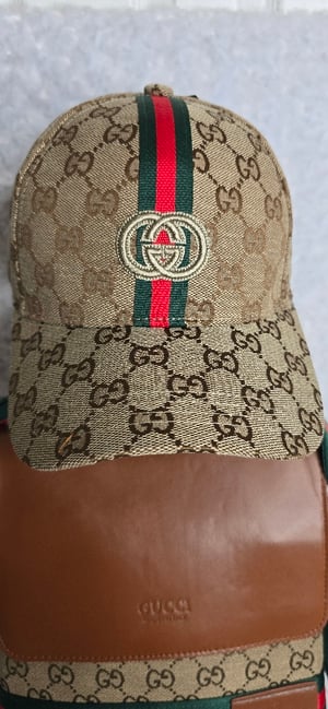 Image of Brown Gorg girl messenger w/ Matching hat