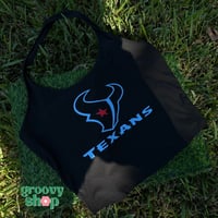 Texans Black Halter top