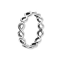 Silver Infinity Ring