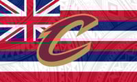 Cleveland Cavaliers Hawaiian Flag