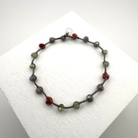 Image 2 of Colorful Glass Bead Bracelet