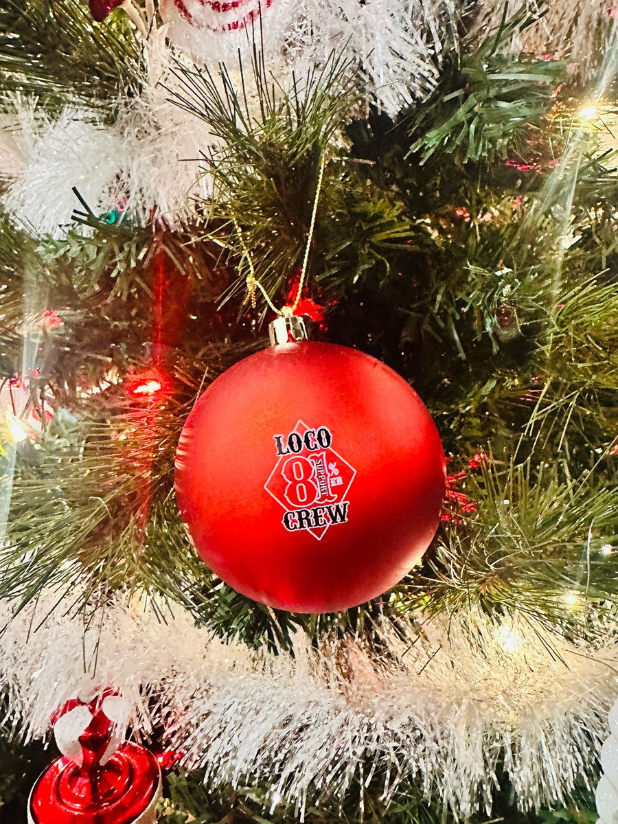 Image of Loco 81 Christmas Ornament