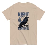 Image 12 of Unisex classic tee, Night Sentinel Raven & Moon Tee