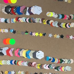 Image of Recycled Confetti Shapes