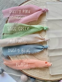 Image 5 of Frosted Clear Acrylic ‘Loved’ Bookmark