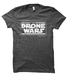 Image of Men's - "Stop The Drone Wars" T-Shirt