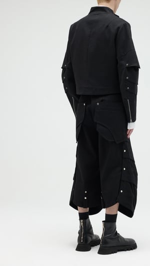 Image of EQUALNEAR- Armor Fencing Jacket (Black)