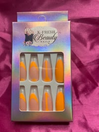 Image 1 of  Nails - Medium (Orange)