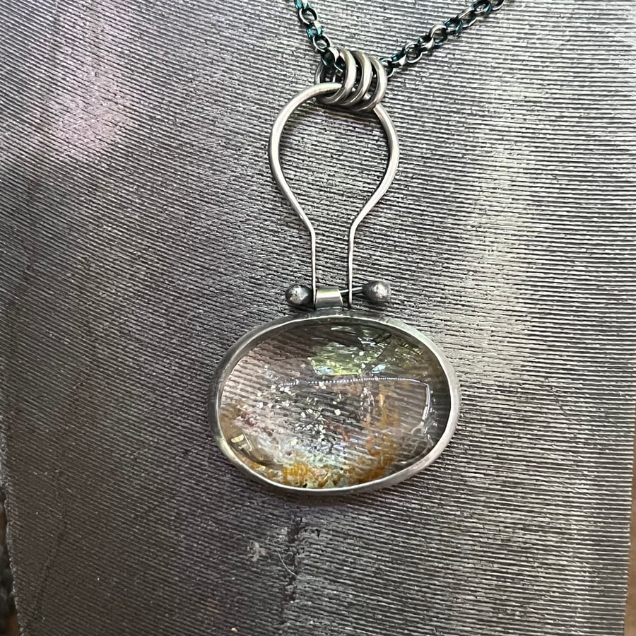 Image of Quartz with Mica Necklace 3
