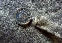 Image 9 of Atelier Gardeur Mini Skirt Grey Black Tie Belt with Penny Detail UK 10