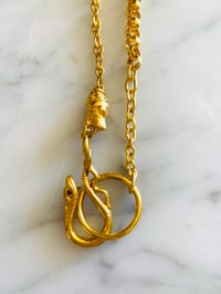 Image 6 of RARE 14k GOLD ENGLISH GEORGIAN CHAIN