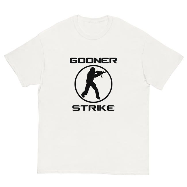 GOONER STRIKE TEE (WHITE)